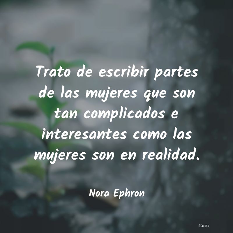 Frases de Nora Ephron