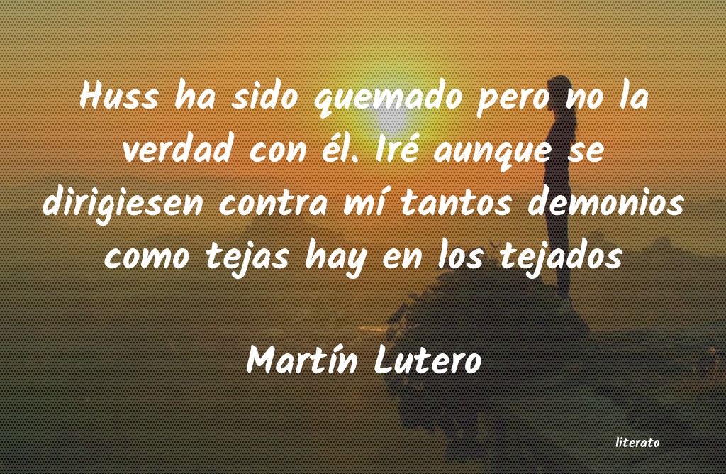 frases de MartÃn Lutero