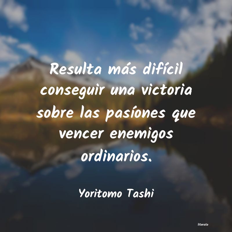 Frases de Yoritomo Tashi