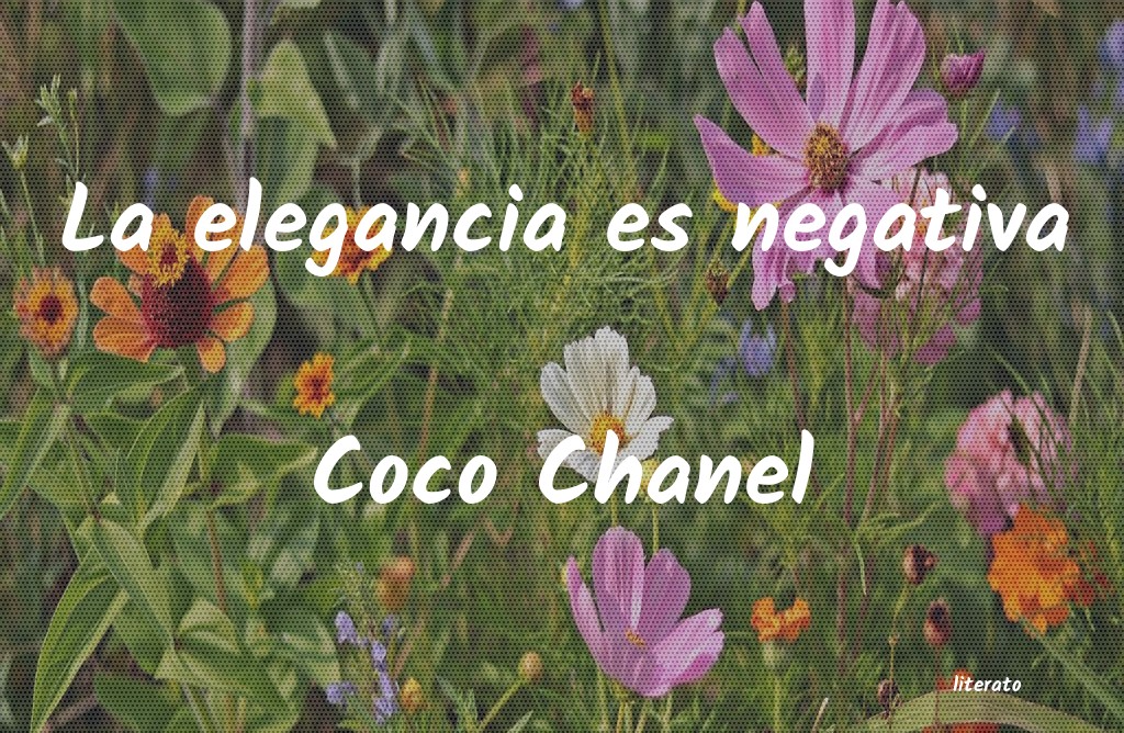 frases de Coco Chanel