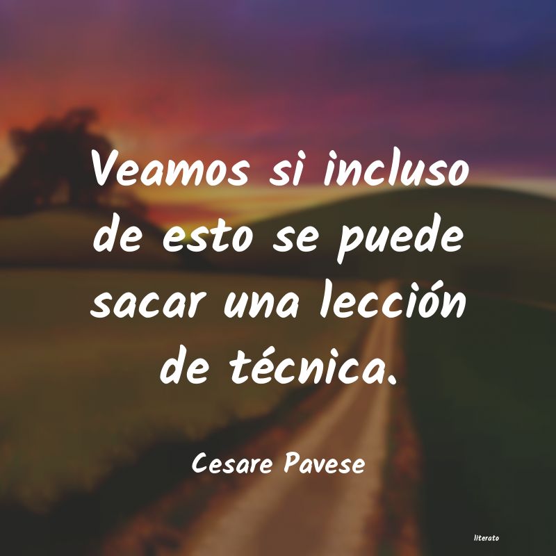 Frases de Cesare Pavese