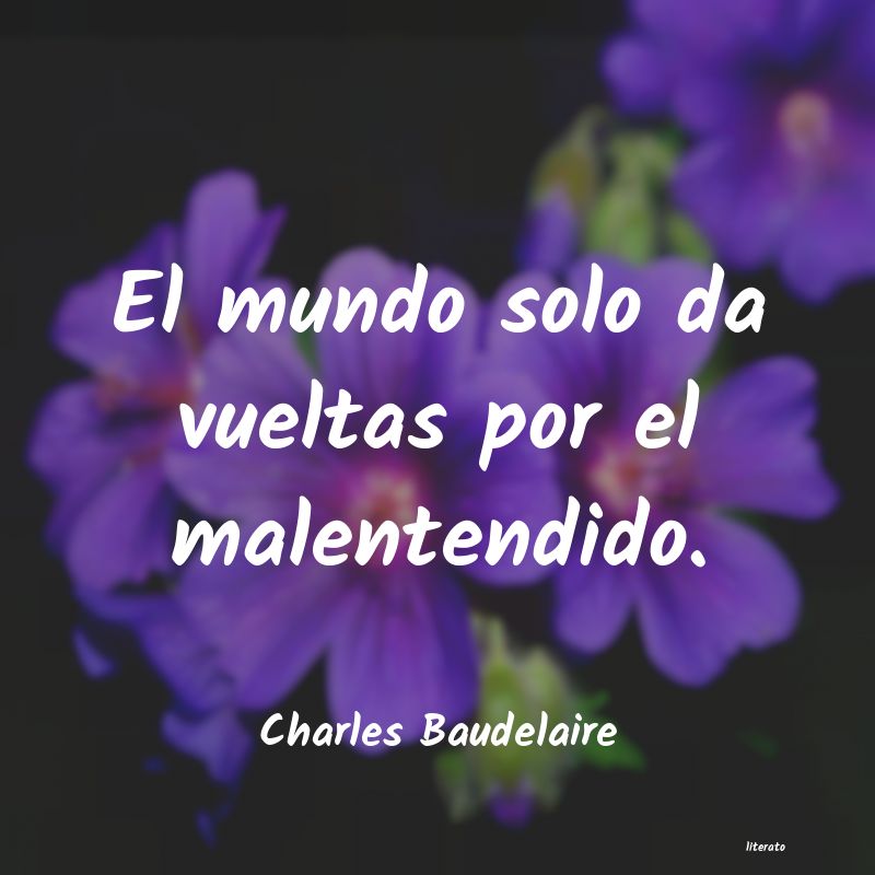 frases de Charles Baudelaire