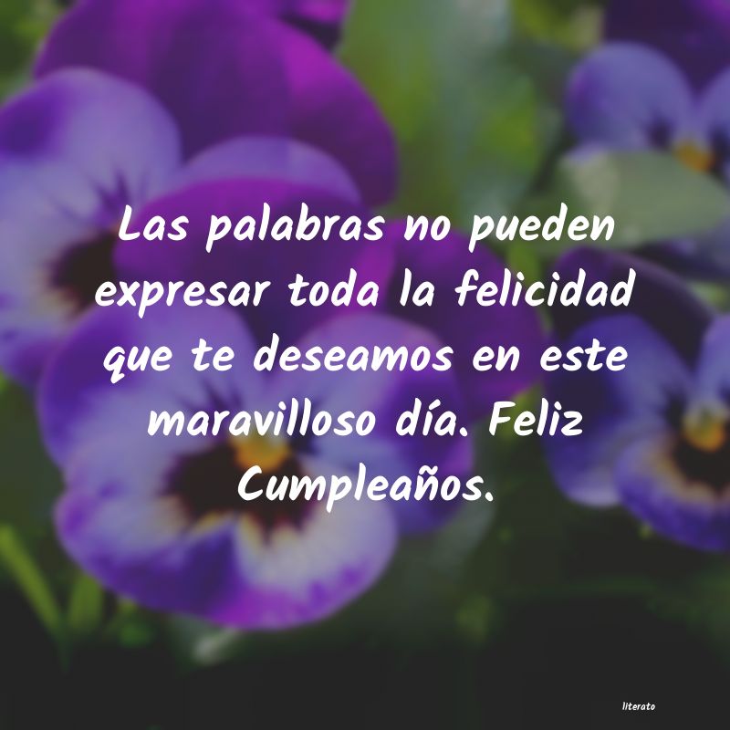 Frases de CumpleaÃ±os