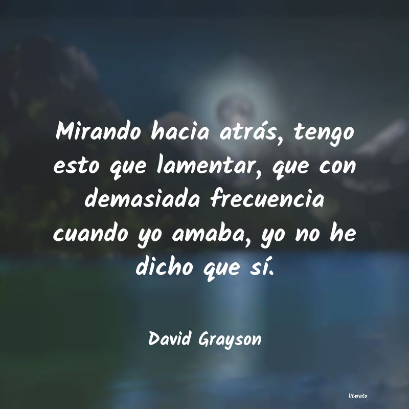 Frases de David Grayson