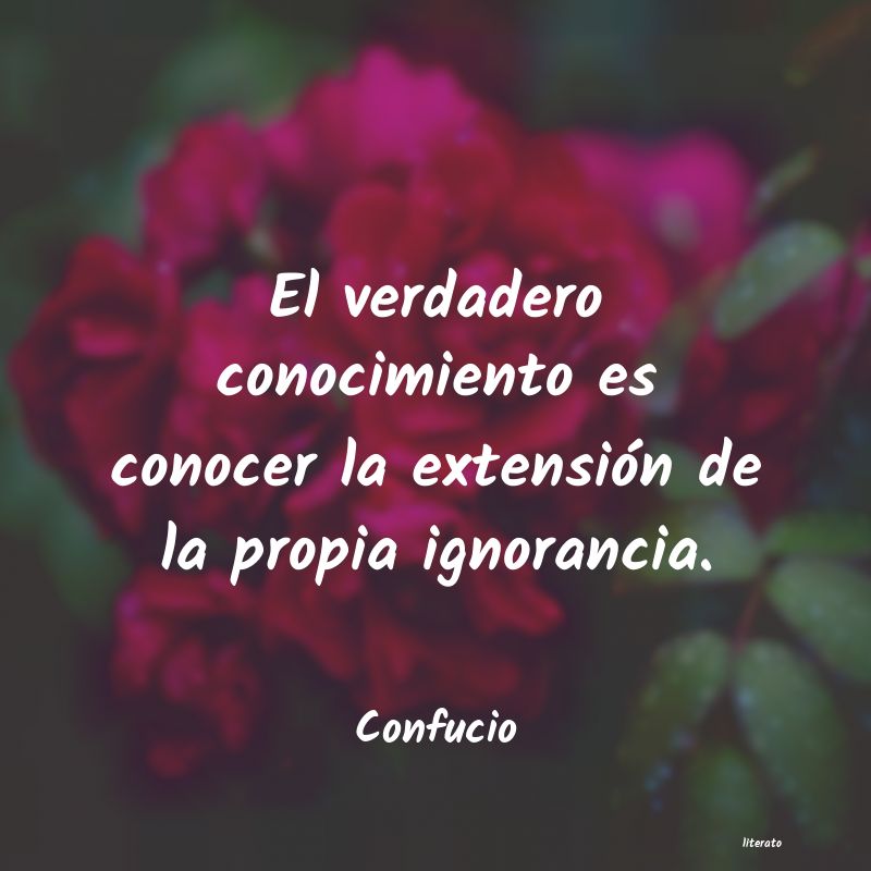 Frases de Confucio