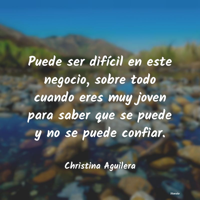 Frases de Christina Aguilera