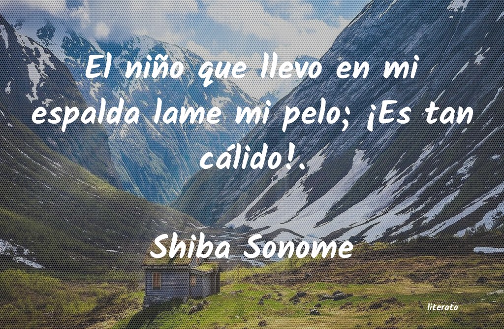 Frases de Shiba Sonome