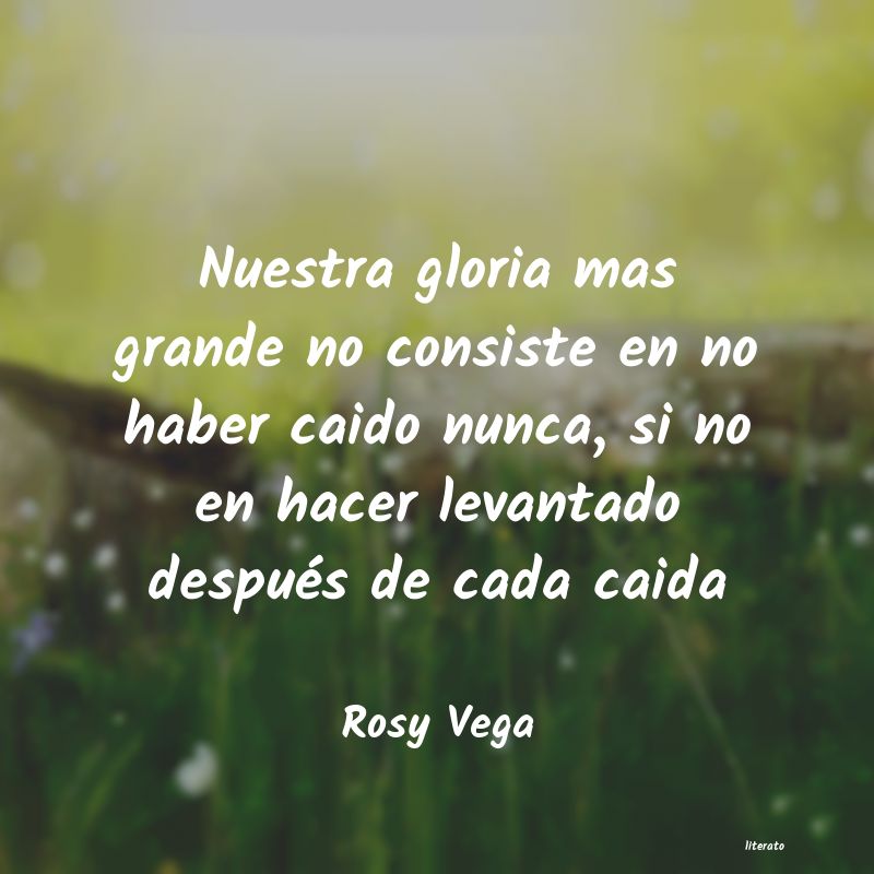 frases de Rosy Vega
