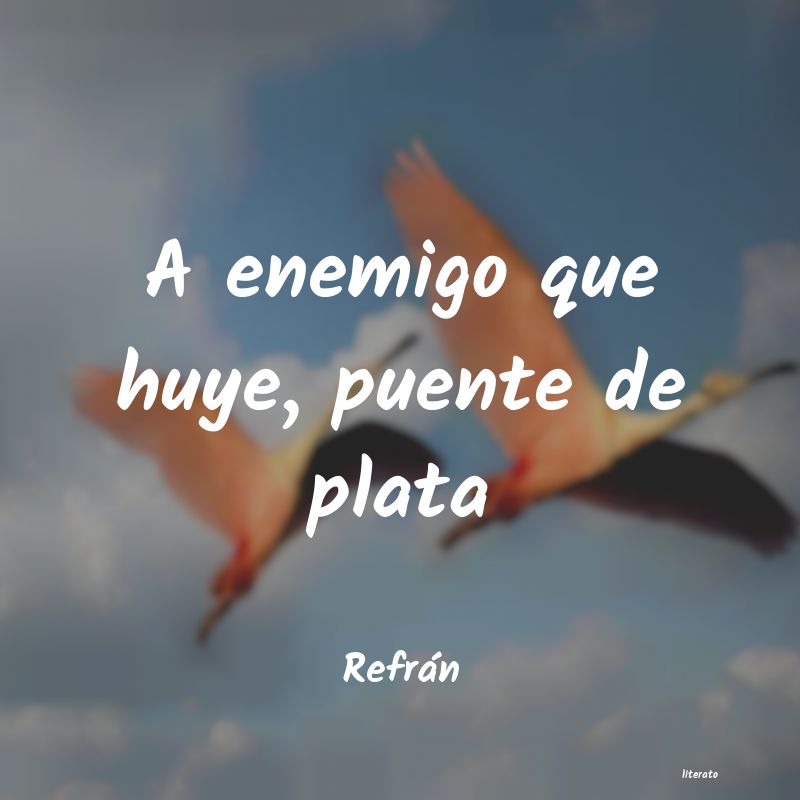 frases de Refrán