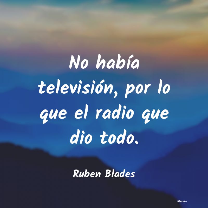 Frases de Ruben Blades