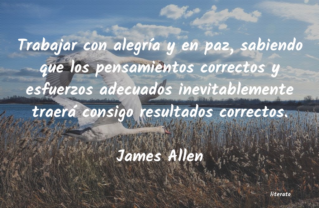 Frases de James Allen