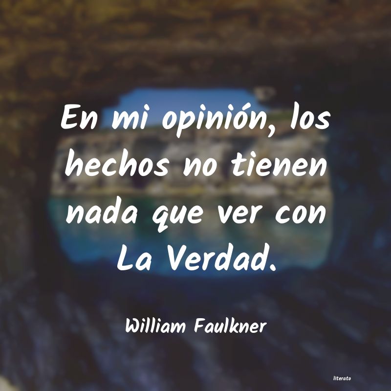 Frases de William Faulkner