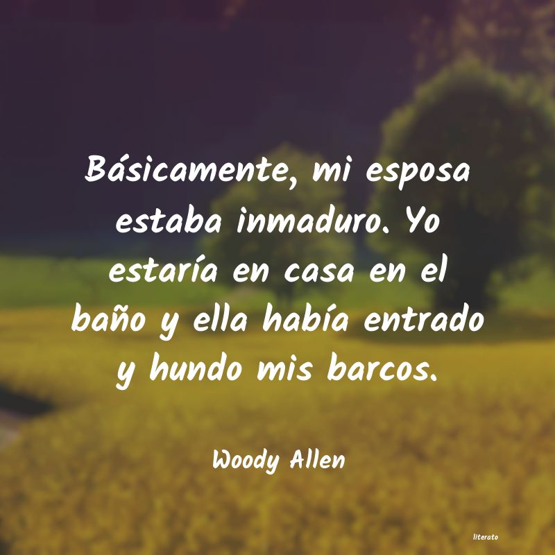 frases de Woody Allen