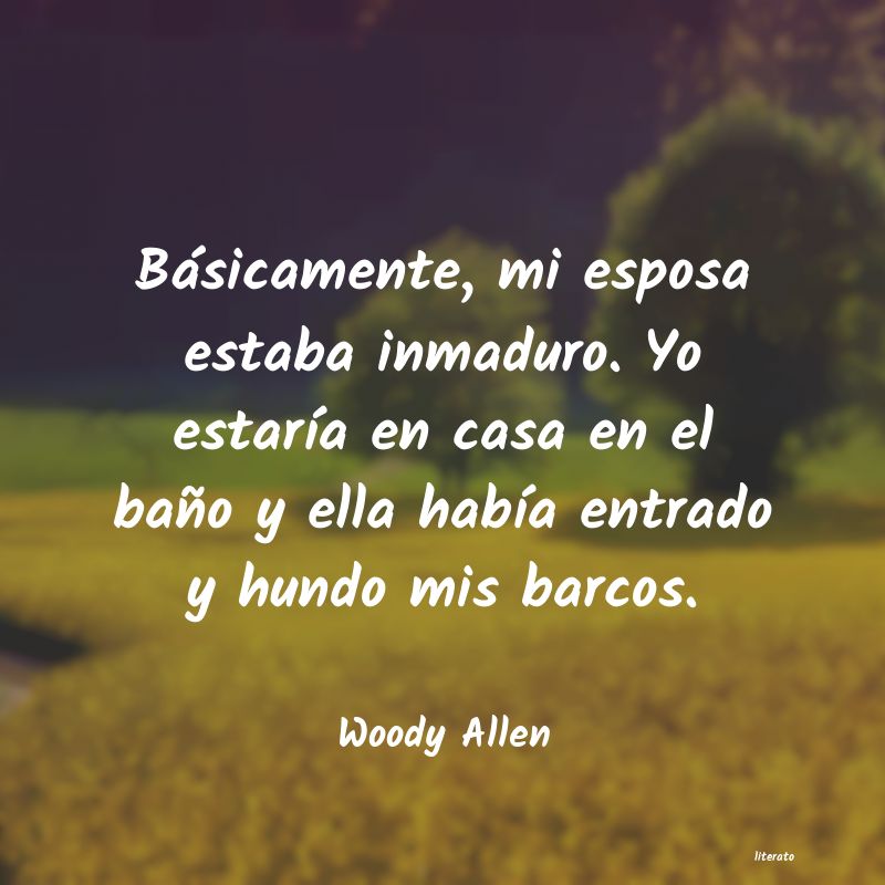 Frases de Woody Allen