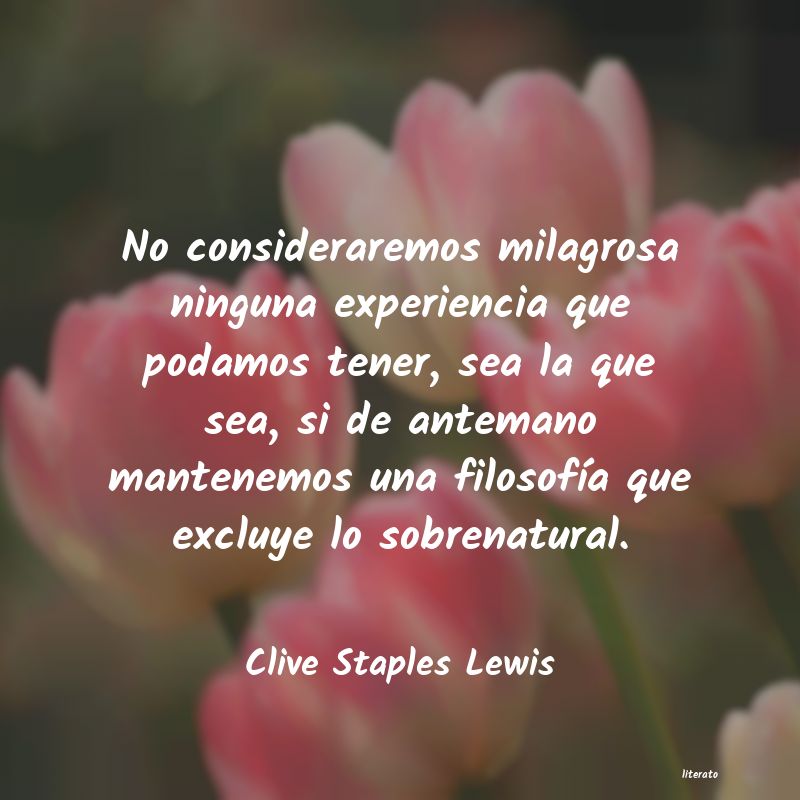 Frases de Clive Staples Lewis