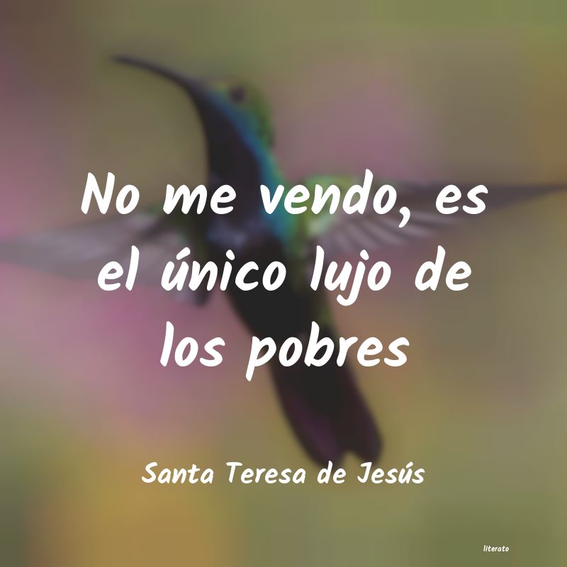 frases de Santa Teresa de Jesús
