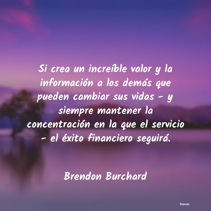 Frases de Brendon Burchard