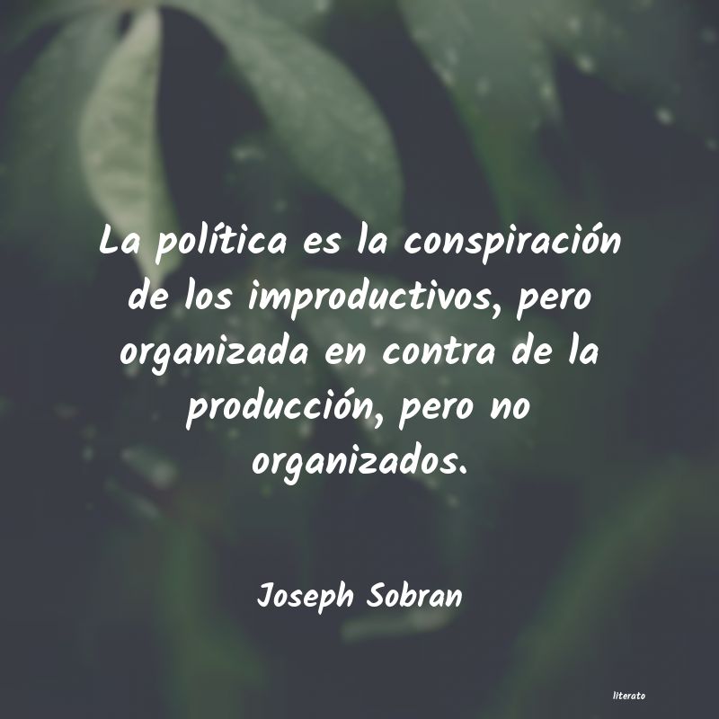 frases de Joseph Sobran