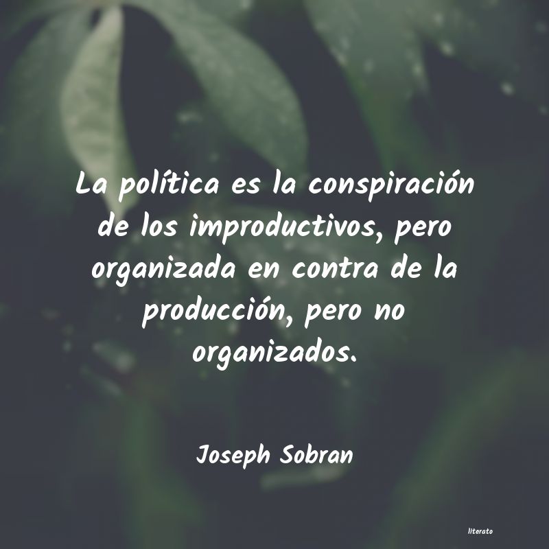 Frases de Joseph Sobran