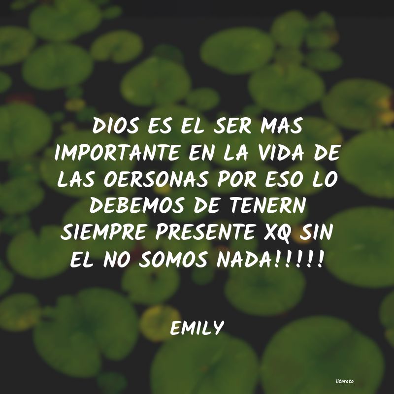 Frases de EMILY