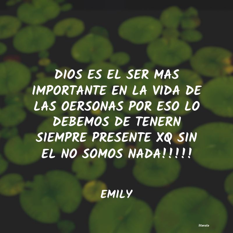 frases de EMILY