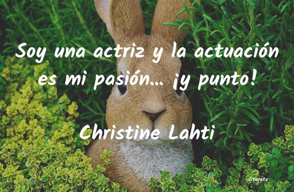 frases de Christine Lahti