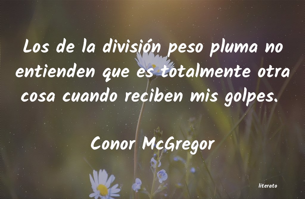 Frases de Conor McGregor