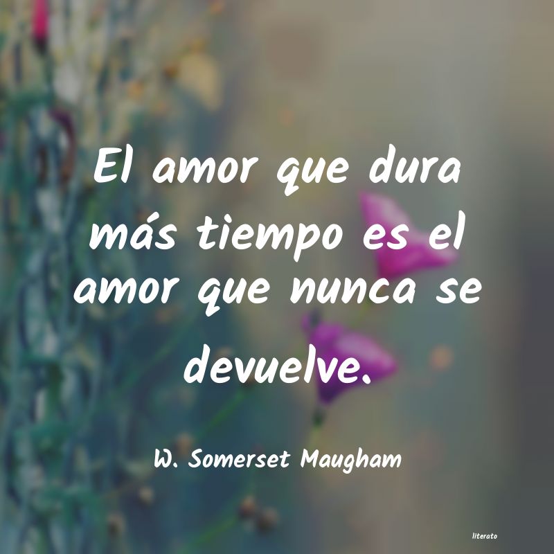 frases de W. Somerset Maugham