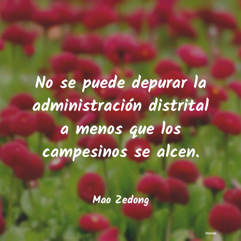 frases de Mao Zedong