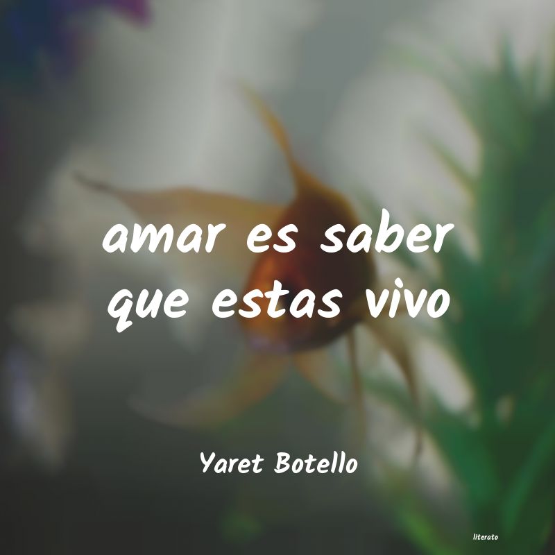 frases de Yaret Botello
