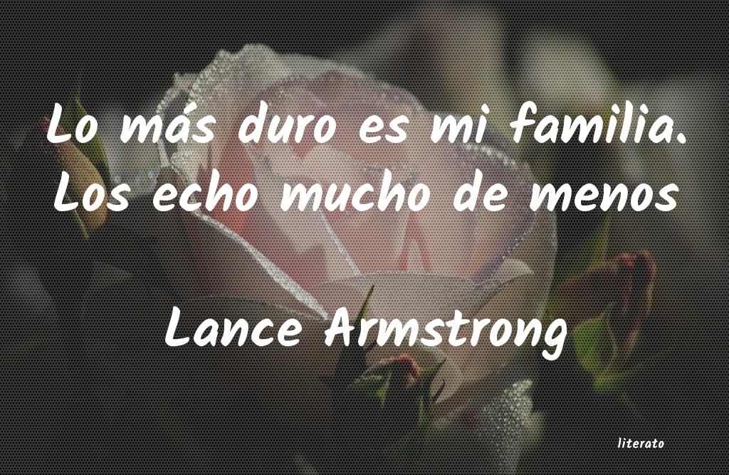 frases de Lance Armstrong