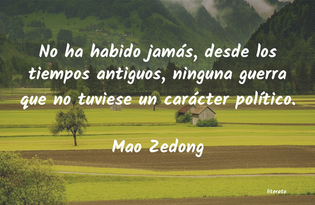frases de Mao Zedong