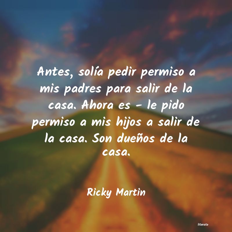frases de Ricky Martin