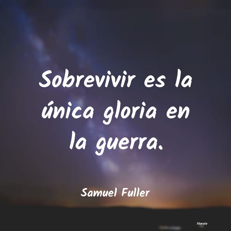 Frases de Samuel Fuller