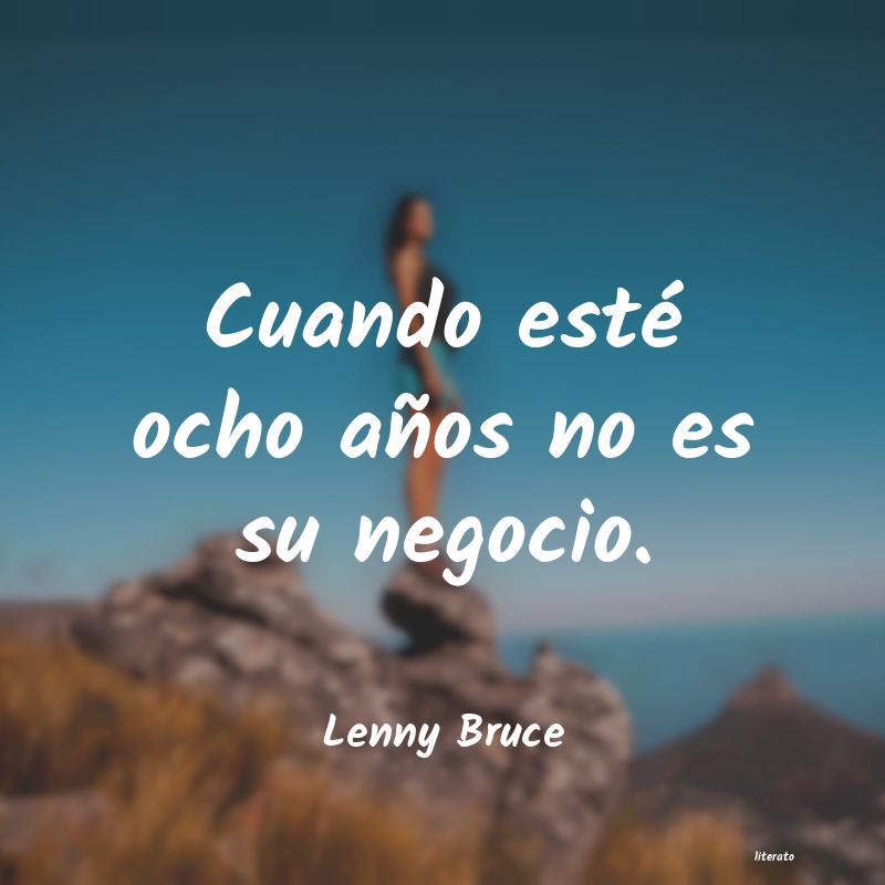 frases de Lenny Bruce
