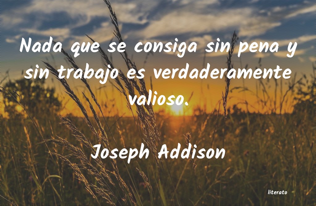 Frases de Joseph Addison