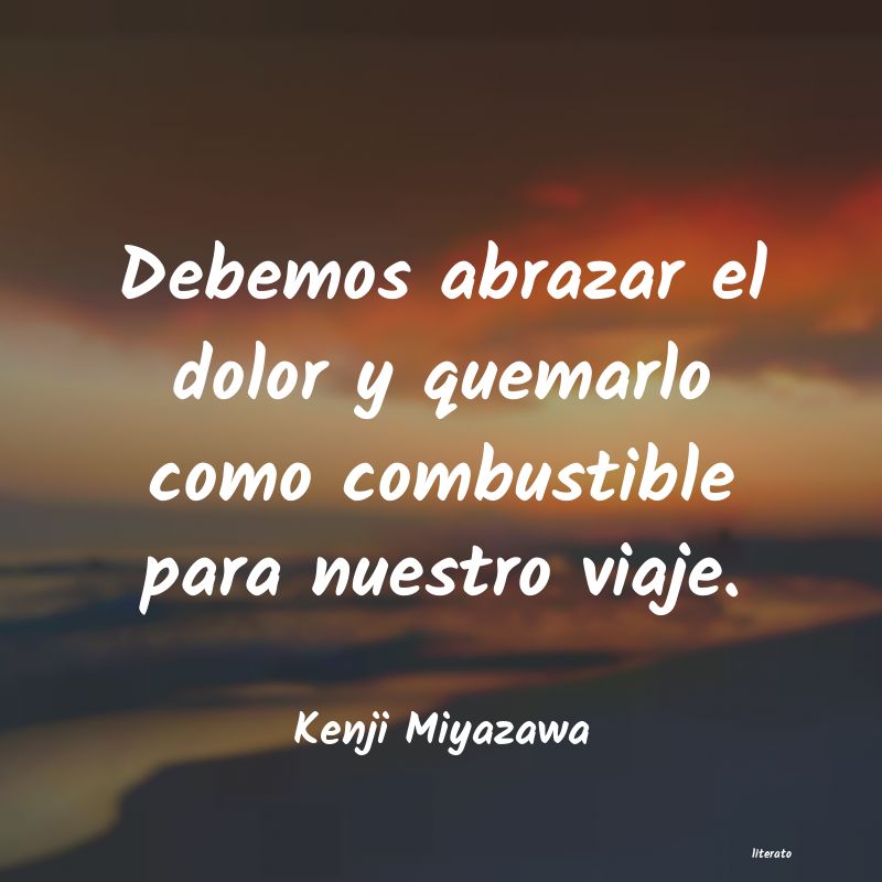 Frases de Kenji Miyazawa