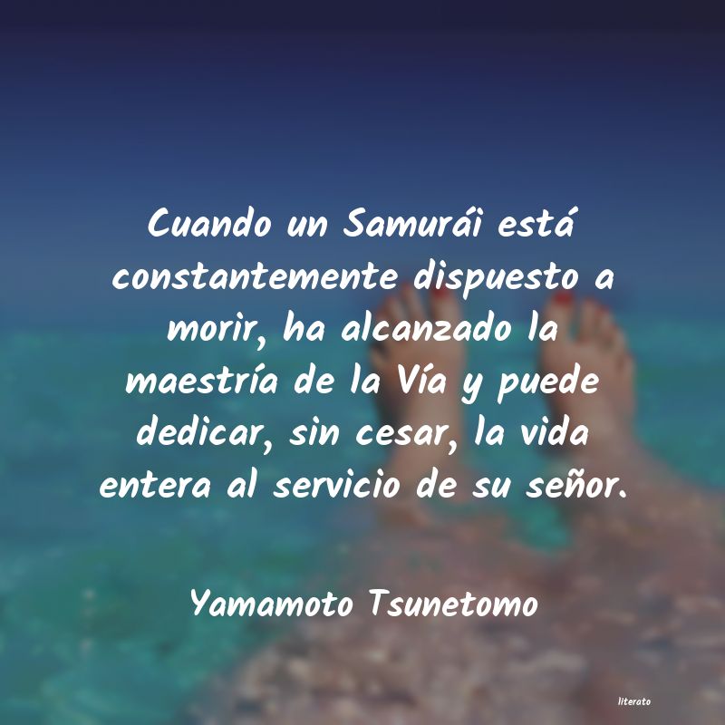 Frases de Yamamoto Tsunetomo