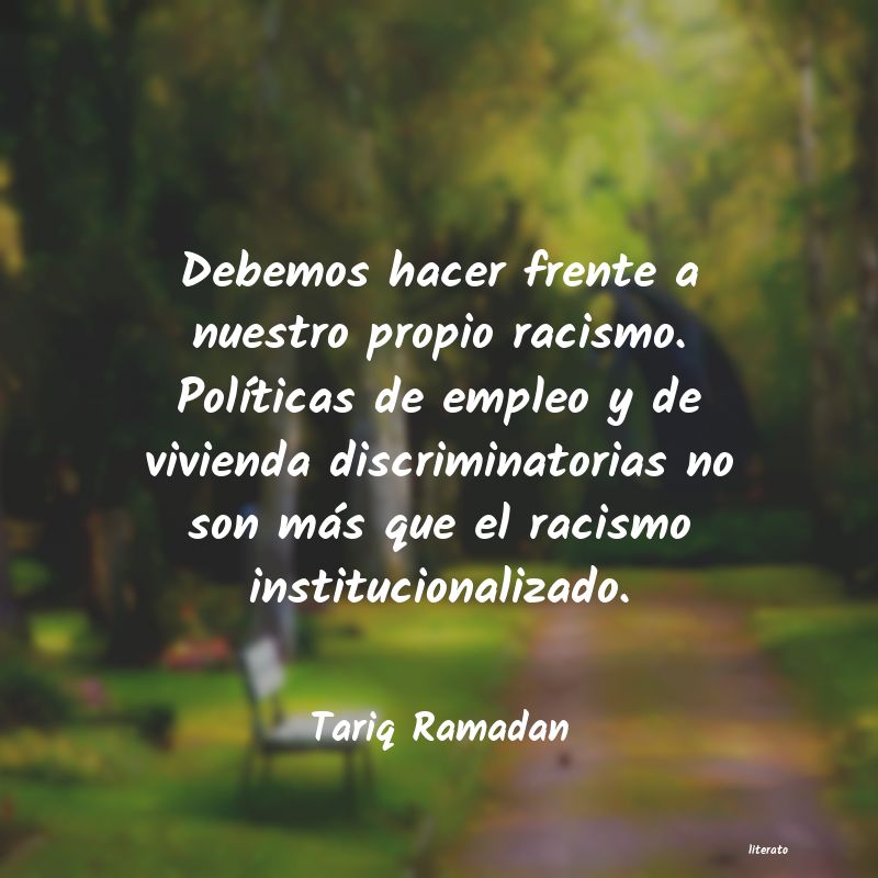 Frases de Tariq Ramadan