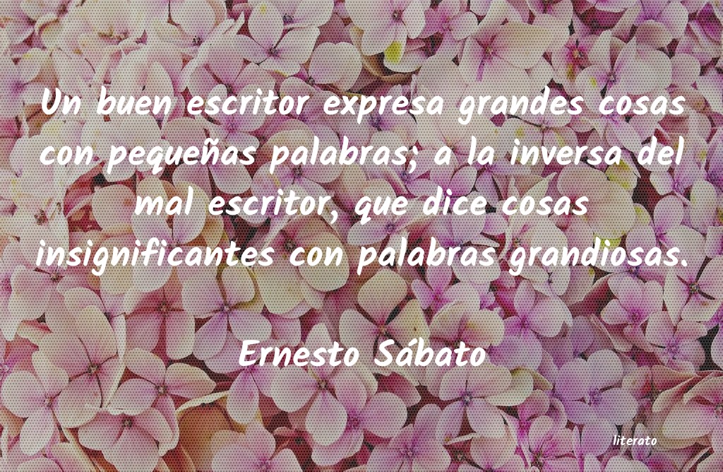 frases de Ernesto Sábato