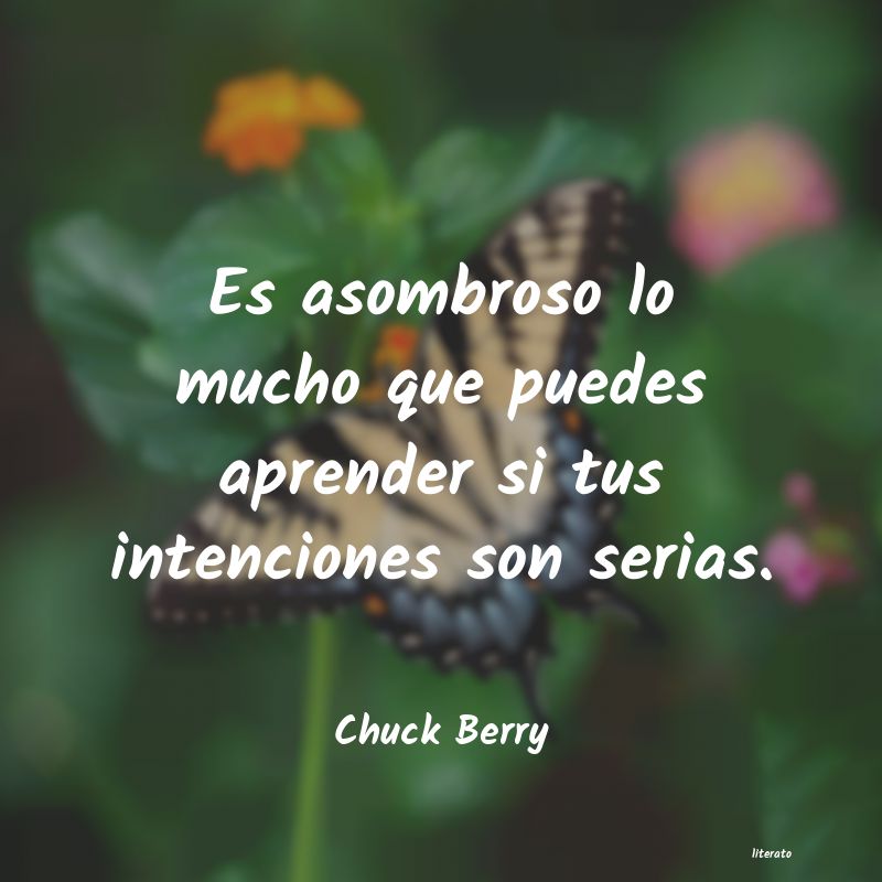 Frases de Chuck Berry