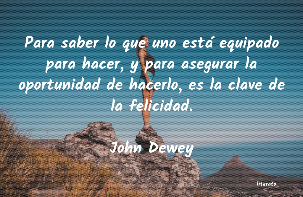 Frases de John Dewey