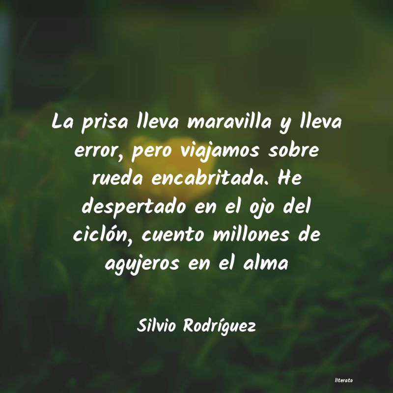 Frases de Silvio Rodríguez