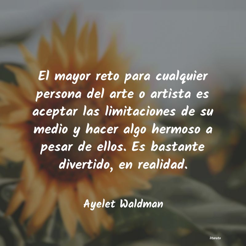 frases de Ayelet Waldman