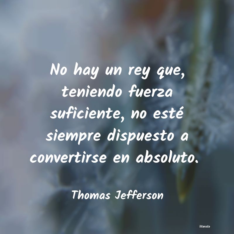 Frases de Thomas Jefferson