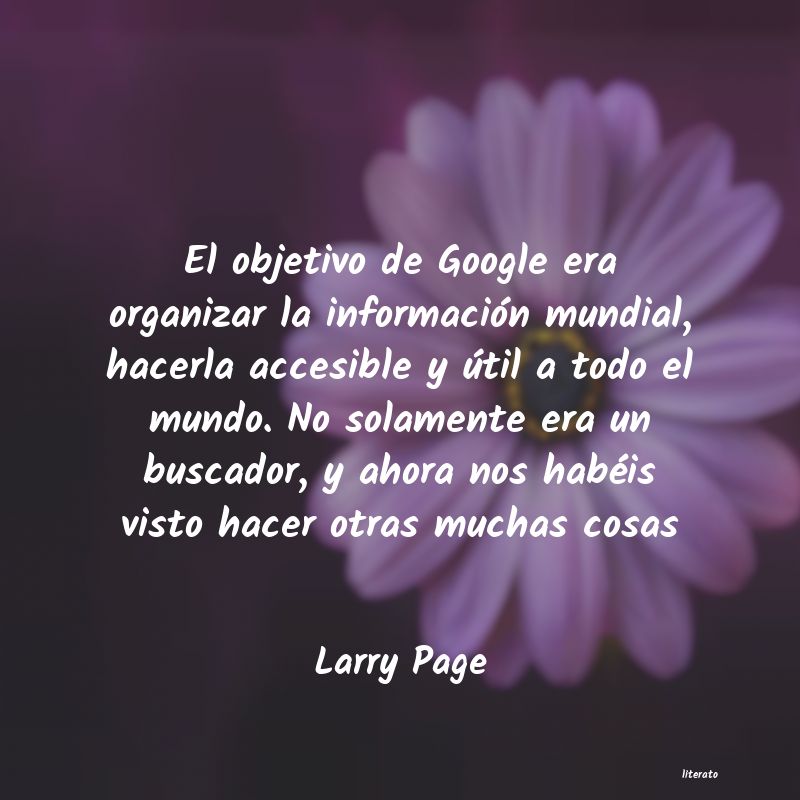 Frases de Larry Page