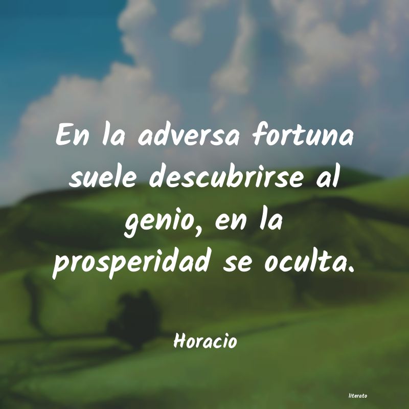 frases de Horacio