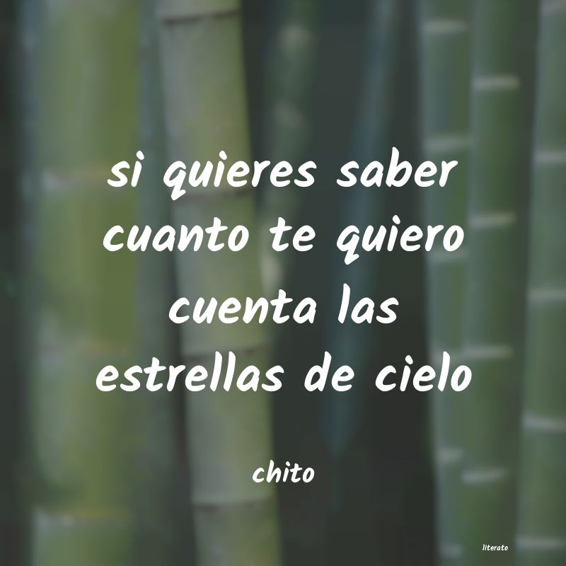 Frases de chito