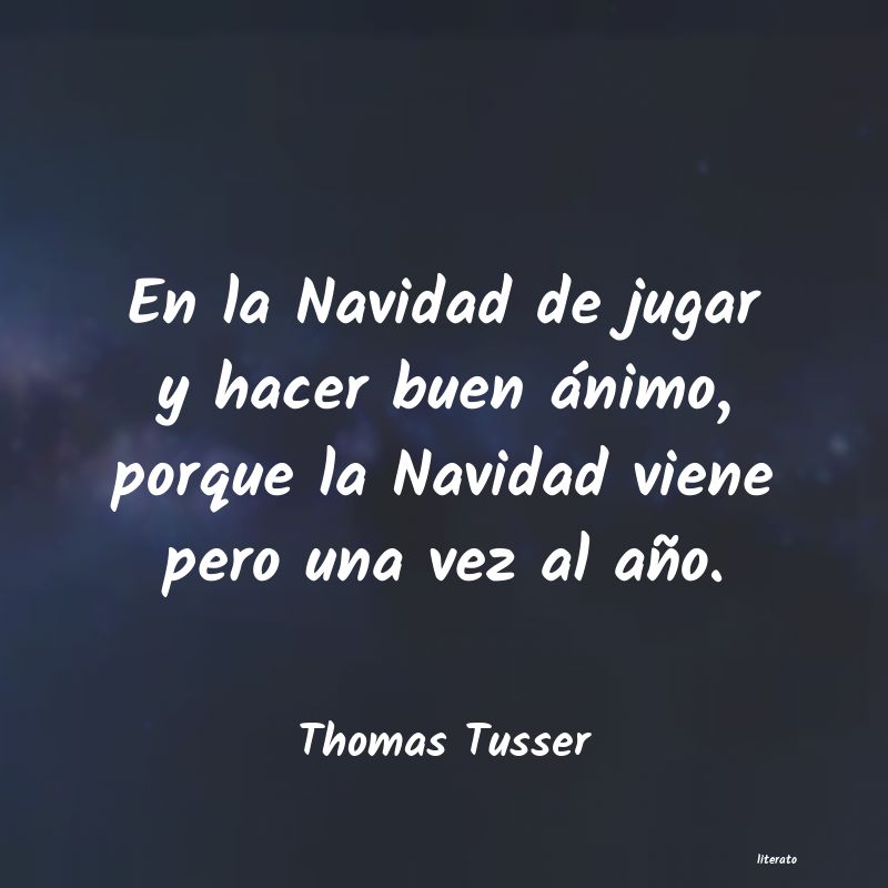 Frases de Thomas Tusser