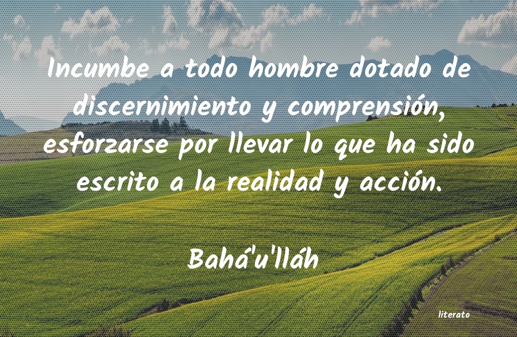 Frases de Bahá'u'lláh